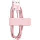 Кабель JCPAL Lightning - Dual USB, iPhone SE, 5, 5S, 6, 7, 7 Plus (Pink)